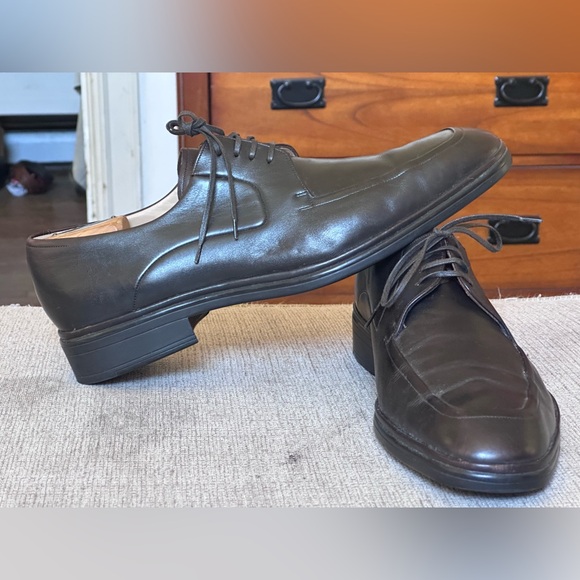 Bally Newland Dark Brown Chocolate Calf Leather Men\'s  Oxford Shoes Size 9.5 D main image 11